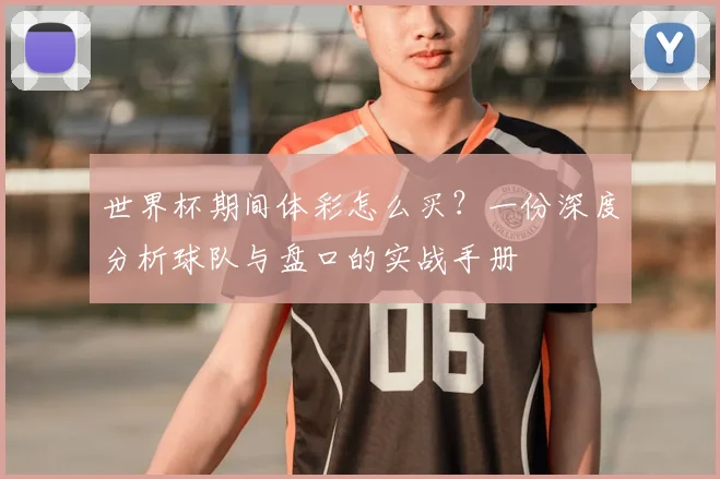世界杯期间体彩怎么买?一份深度分析球队与盘口的实战手册